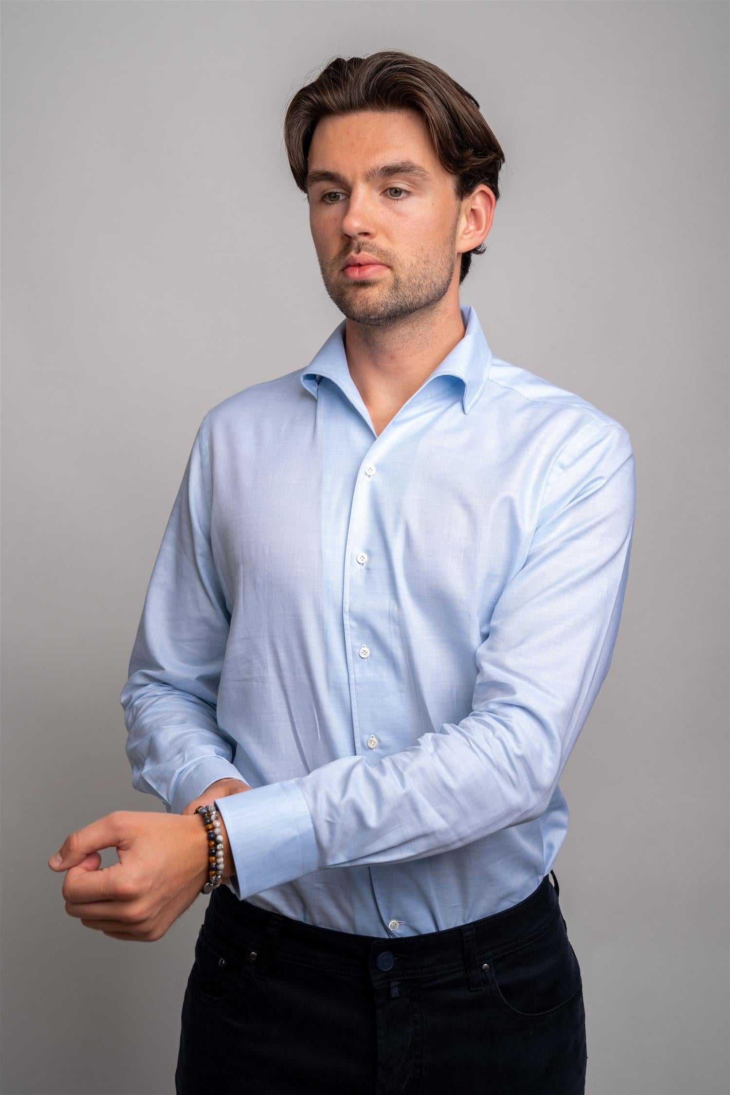 Spread Collar - Light Blue