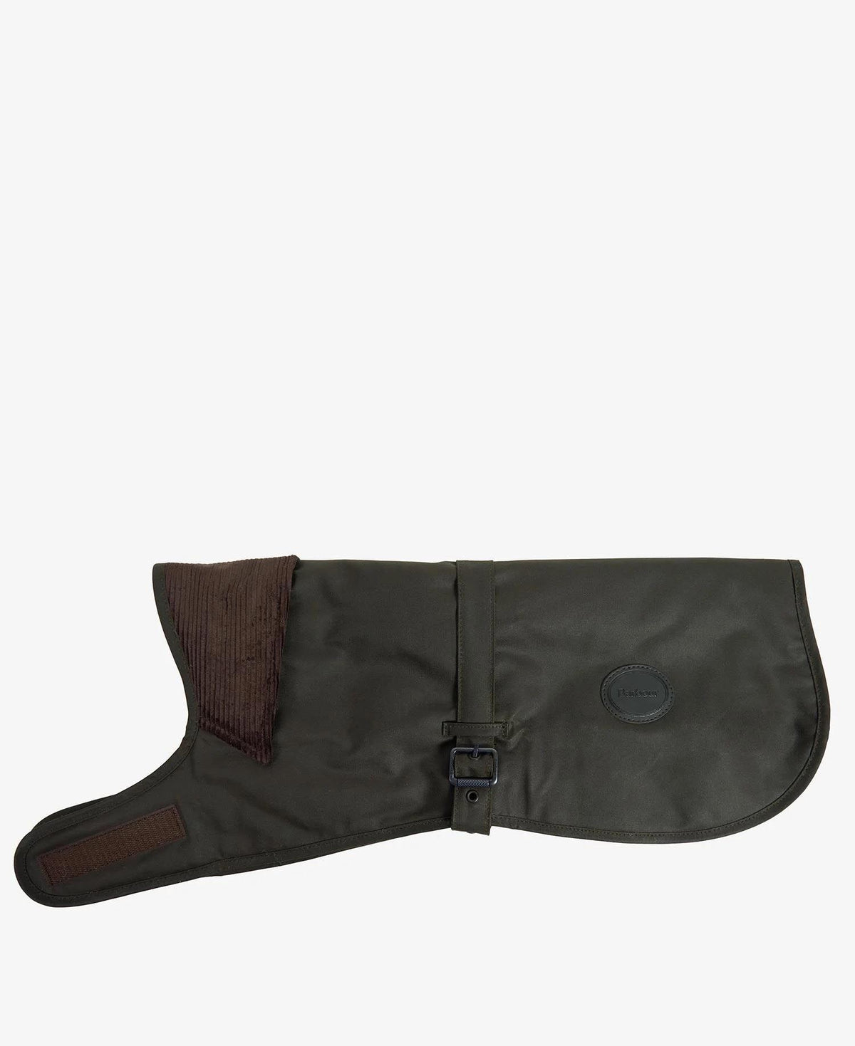 Waxed Dog Coat Olive
