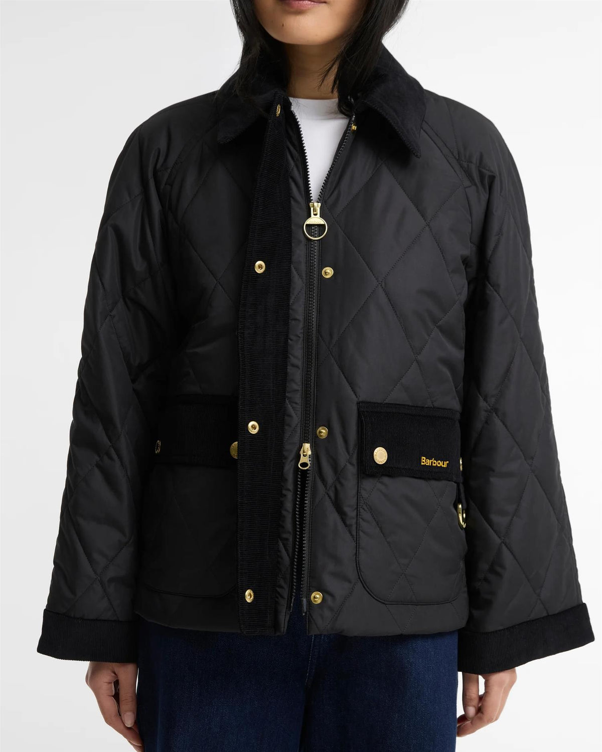 Barbour kilnwick Quilt Black