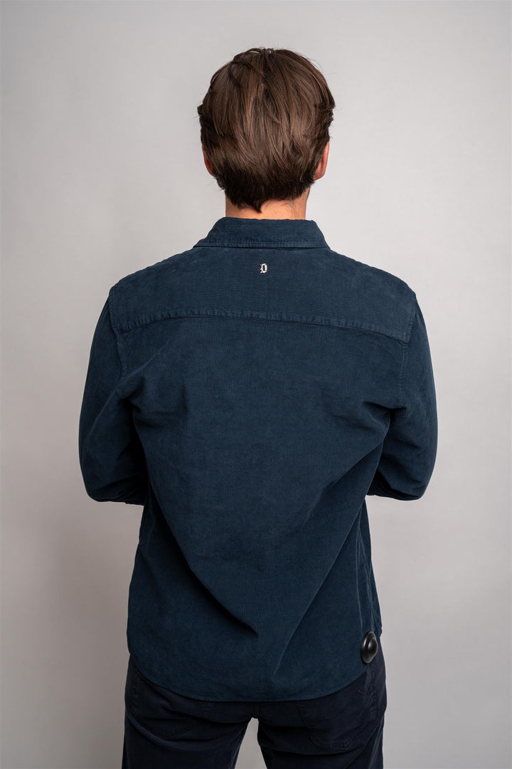 Shirt Jacket Cord - Navy