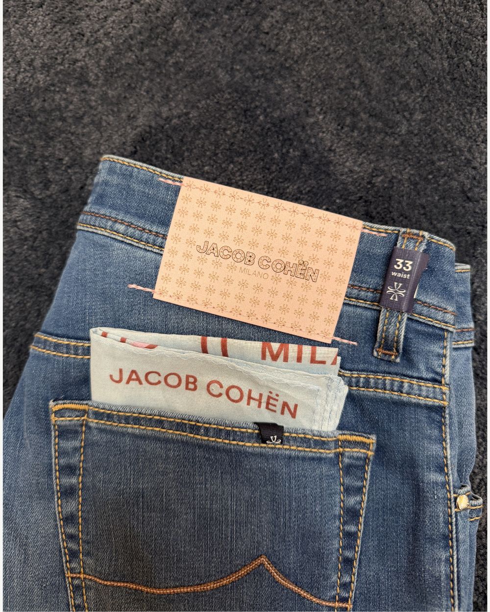 Bard Medium Blue - Rosa Patch
