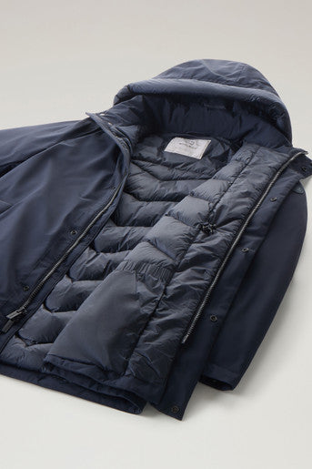 Mountain Strech Down Parka Navy