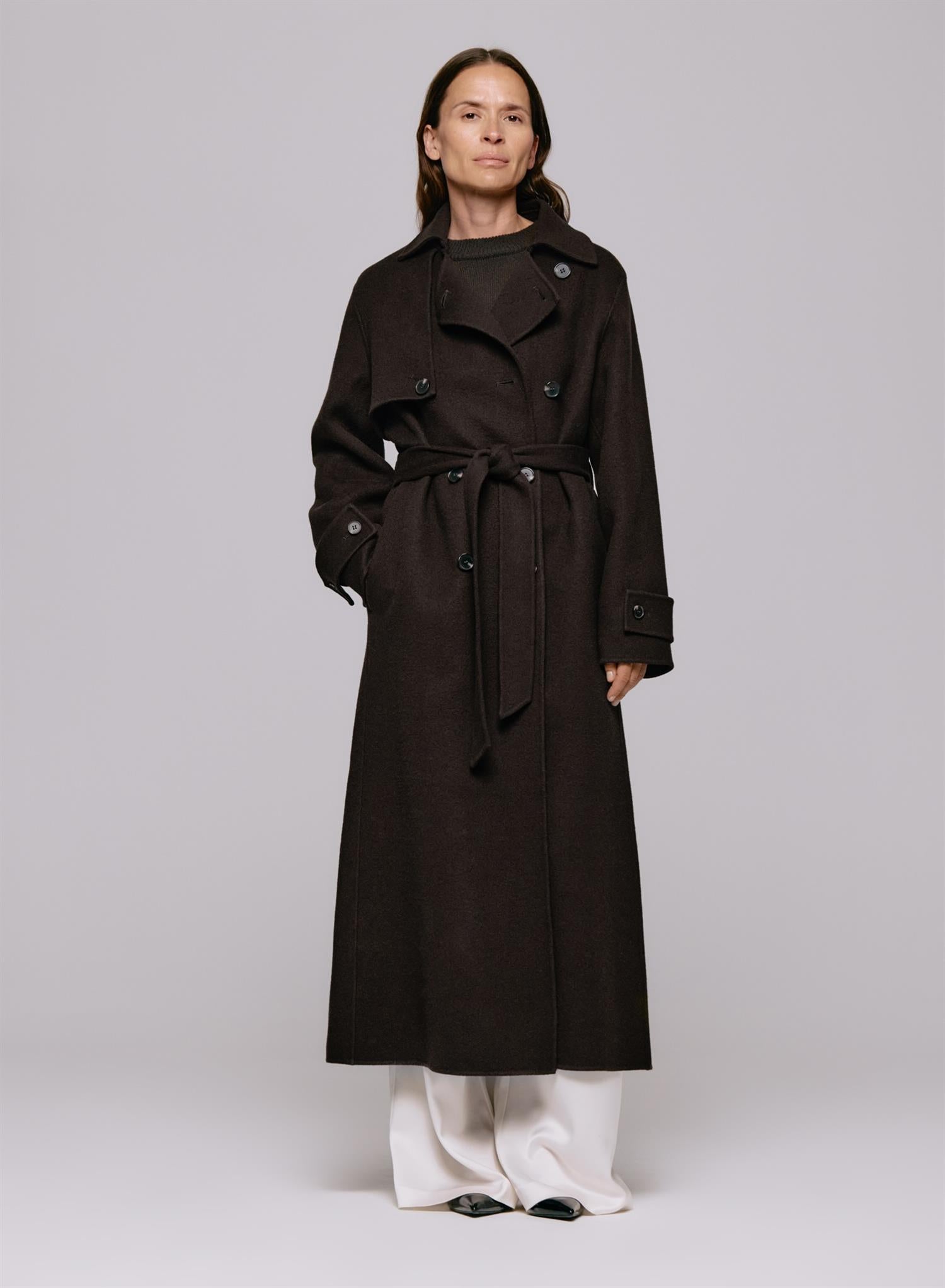 Thale Trenchcoat - Dark Brown