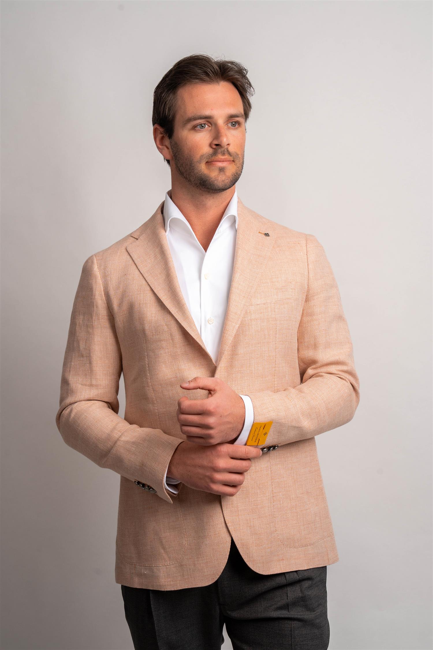 Blazer Linen - Fersken