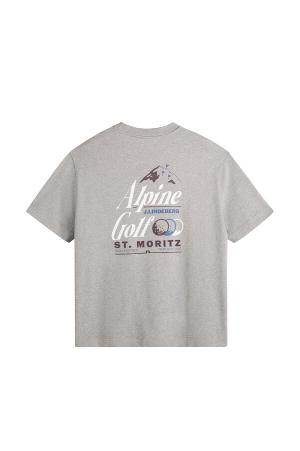 Bennet Heavy T-Shirt - Grey Melange