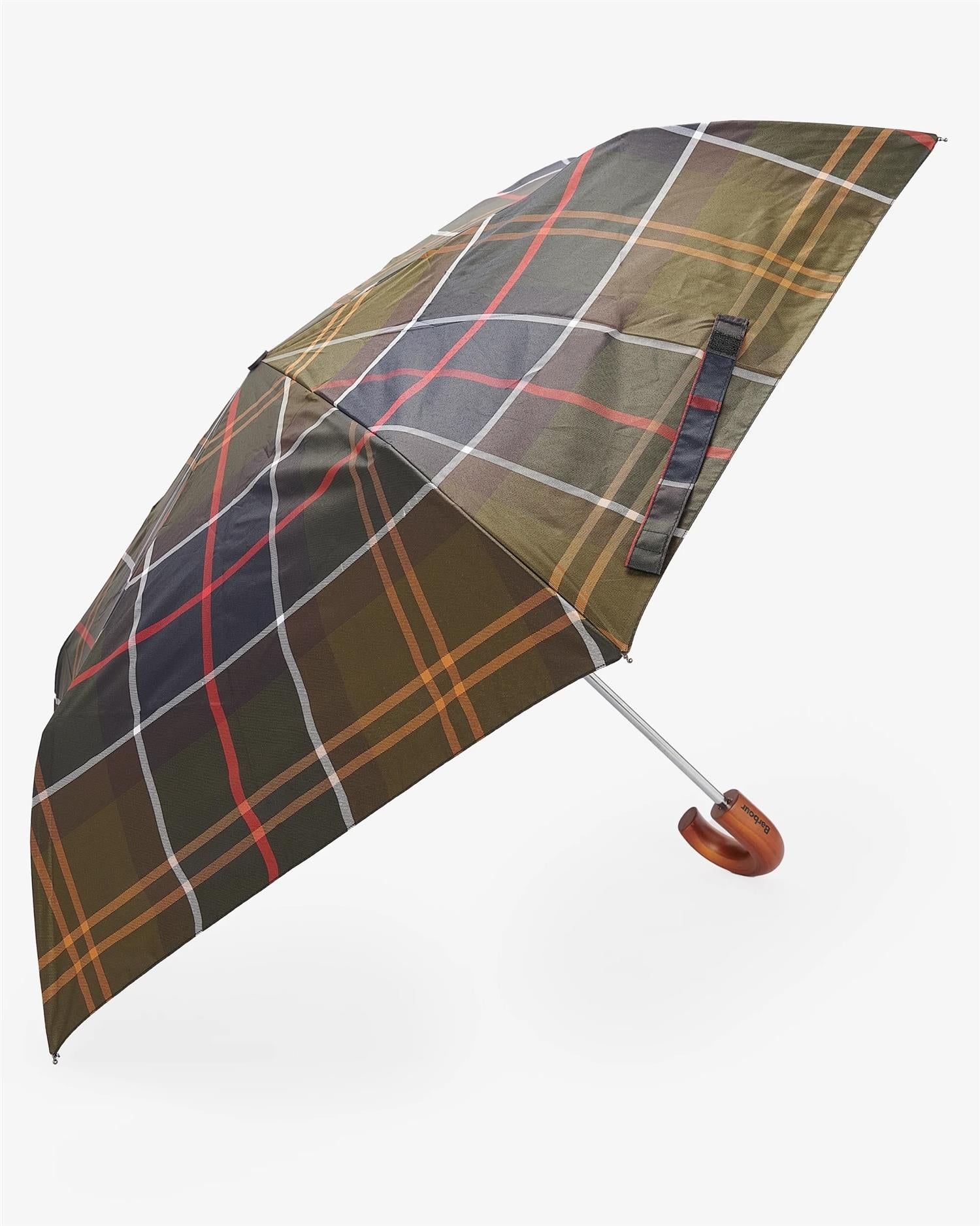 Barbour Tartan Mini Umbrella