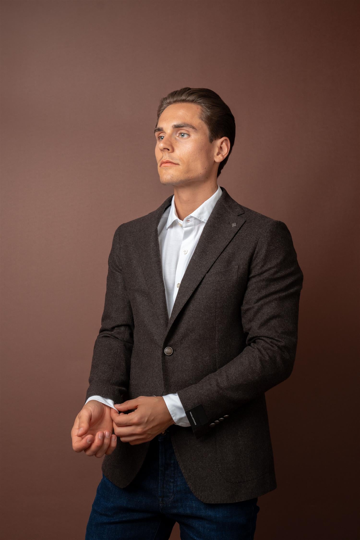 Blazer Cashmere Blend - Brown
