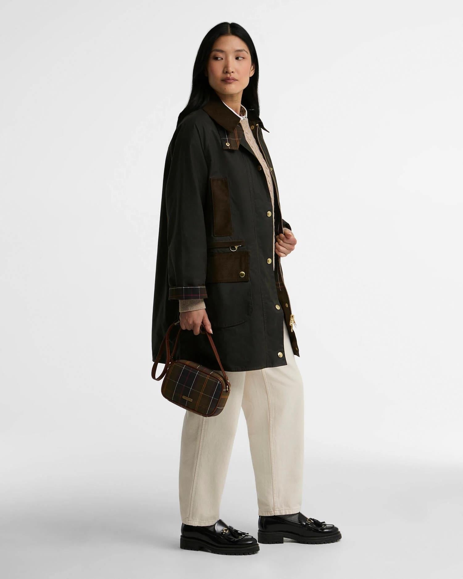 Icons Modern Beaufort Waxed Jacket Olive