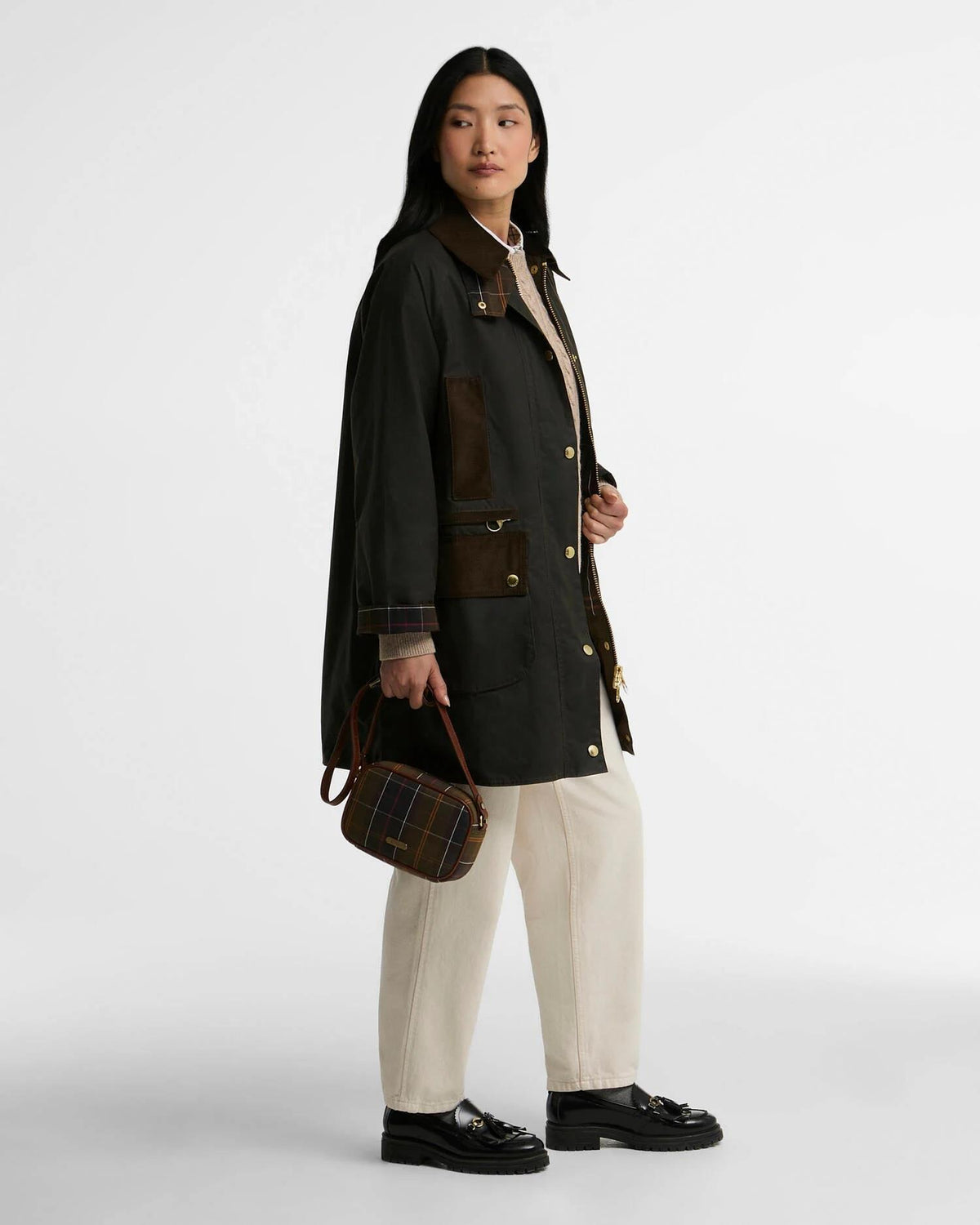 Icons Modern Beaufort Waxed Jacket Olive