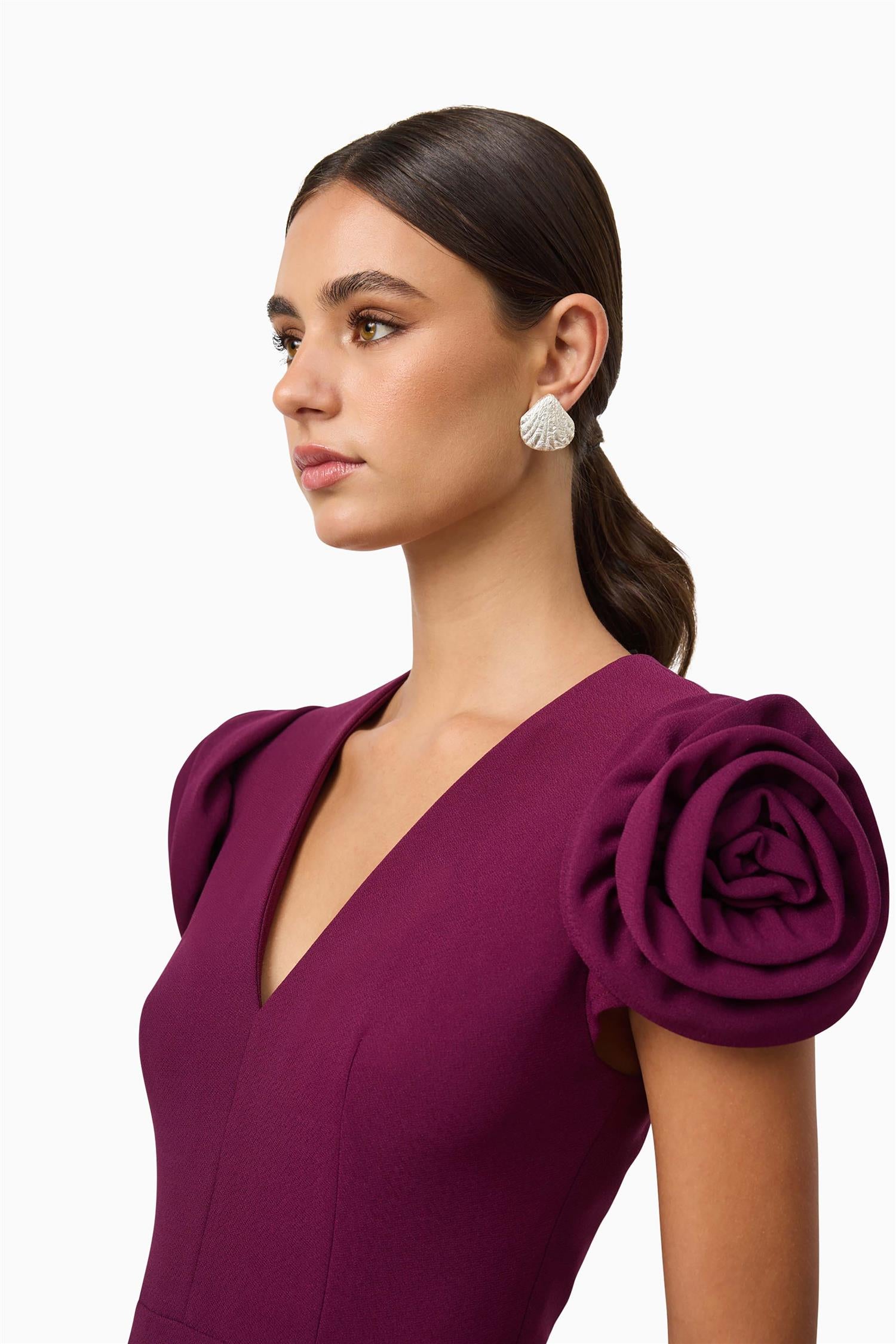 Theresa Mini Dress Grape