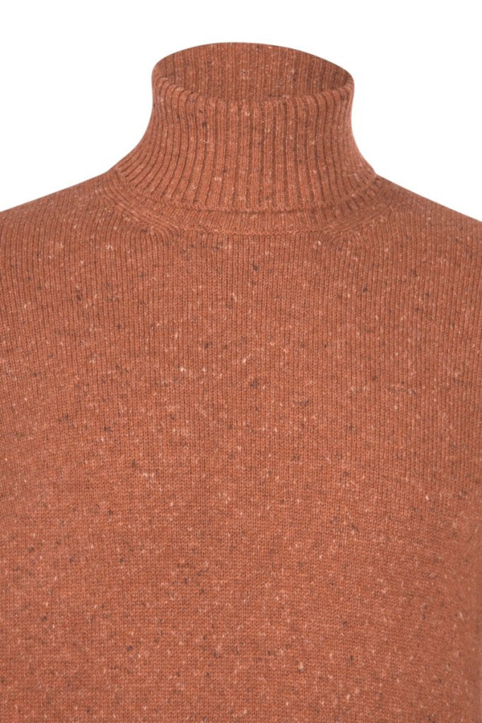 Turtleneck - Rust/Melange