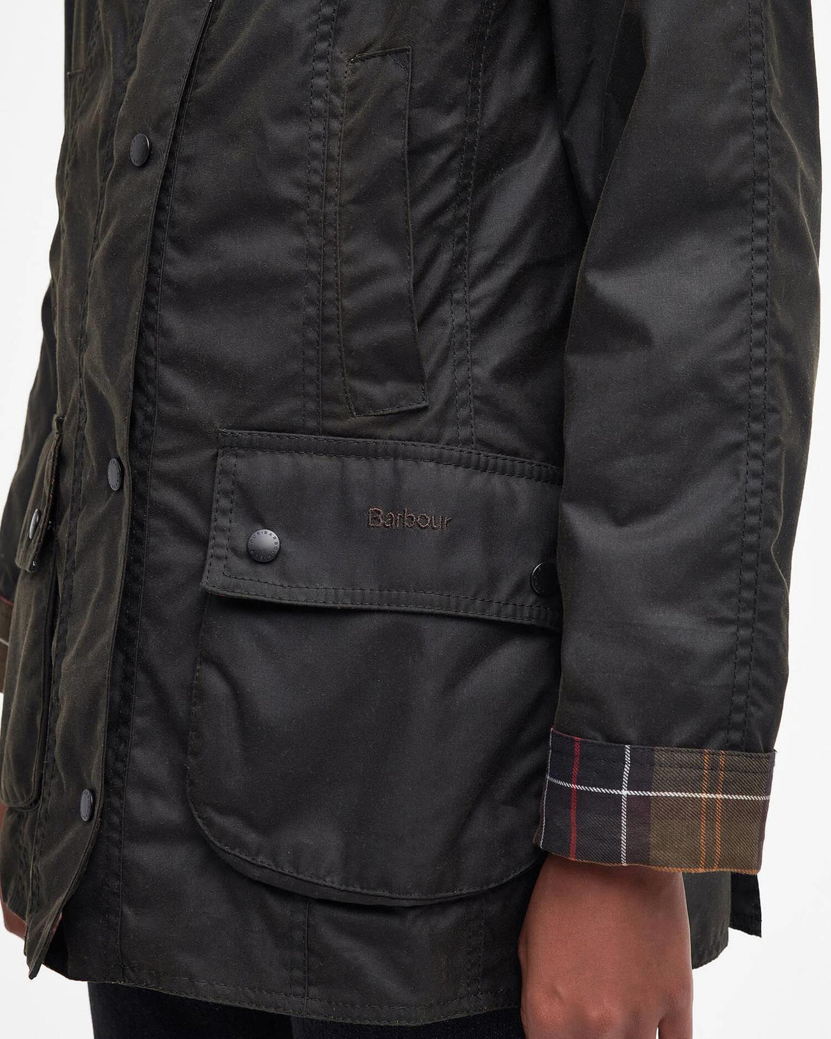 Beadnell Wax Jacket Olive