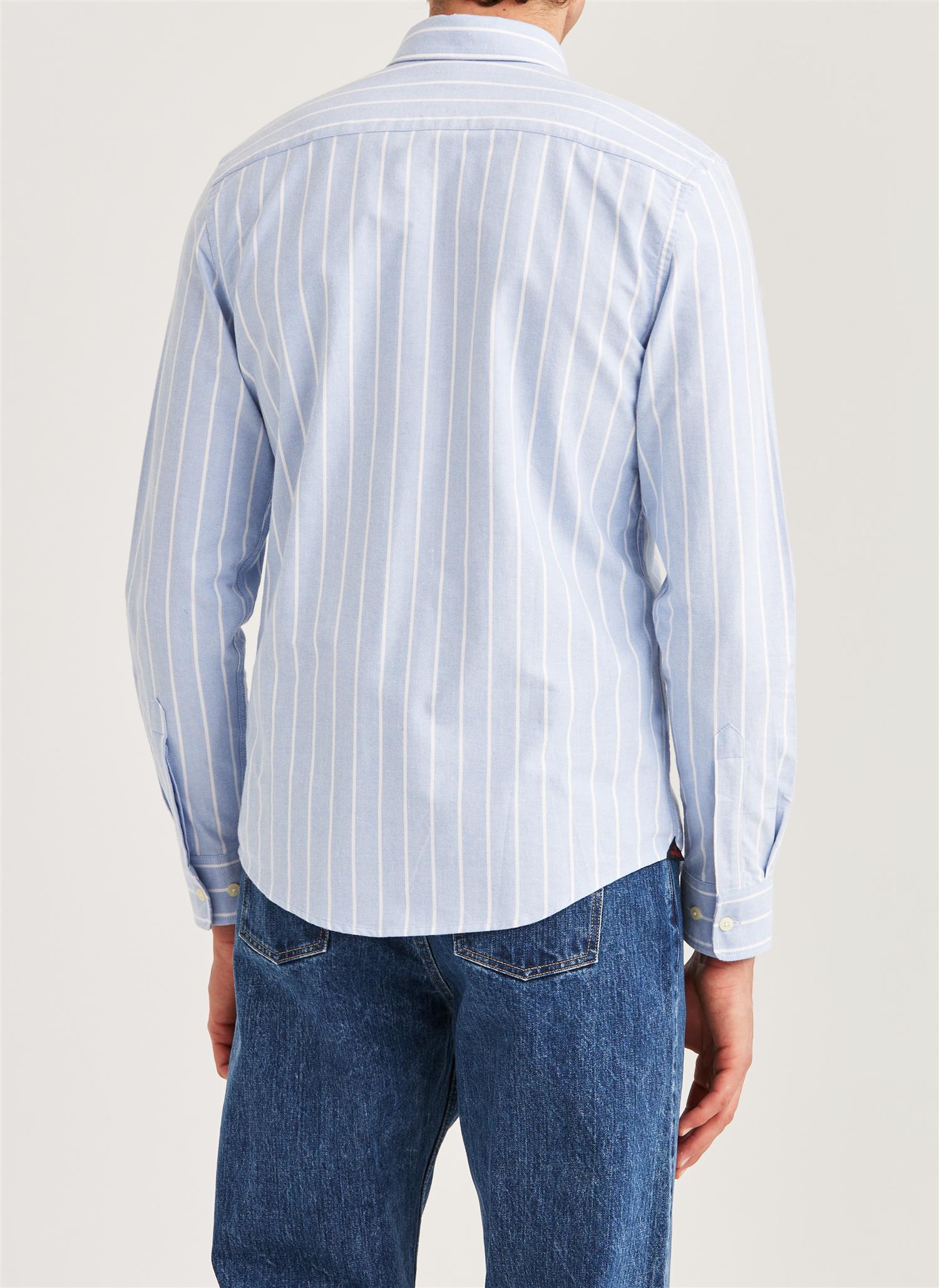 Douglas Oxford Stripe - Light Blue