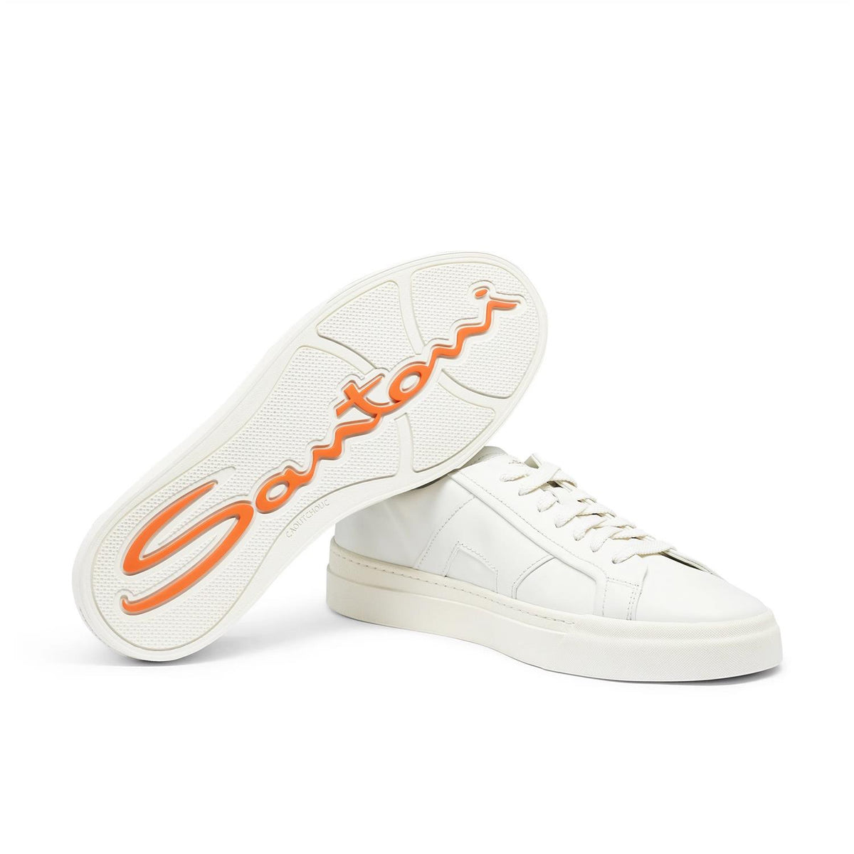 Double Buckle Sneaker - Hvit