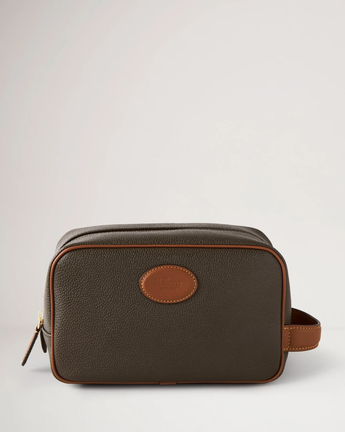 Wash Case Eco Scotchgrain Mole-Cognac