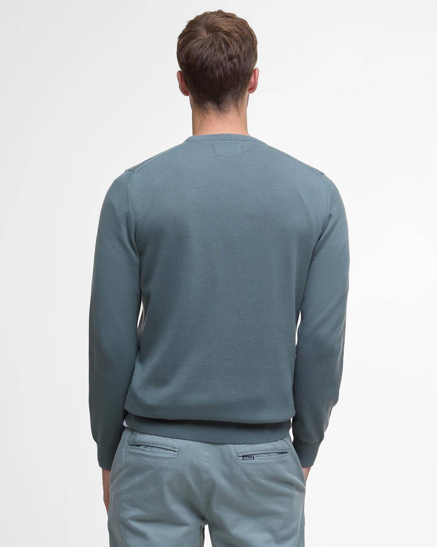 Pima Cotton Crewneck - Vinage Teal