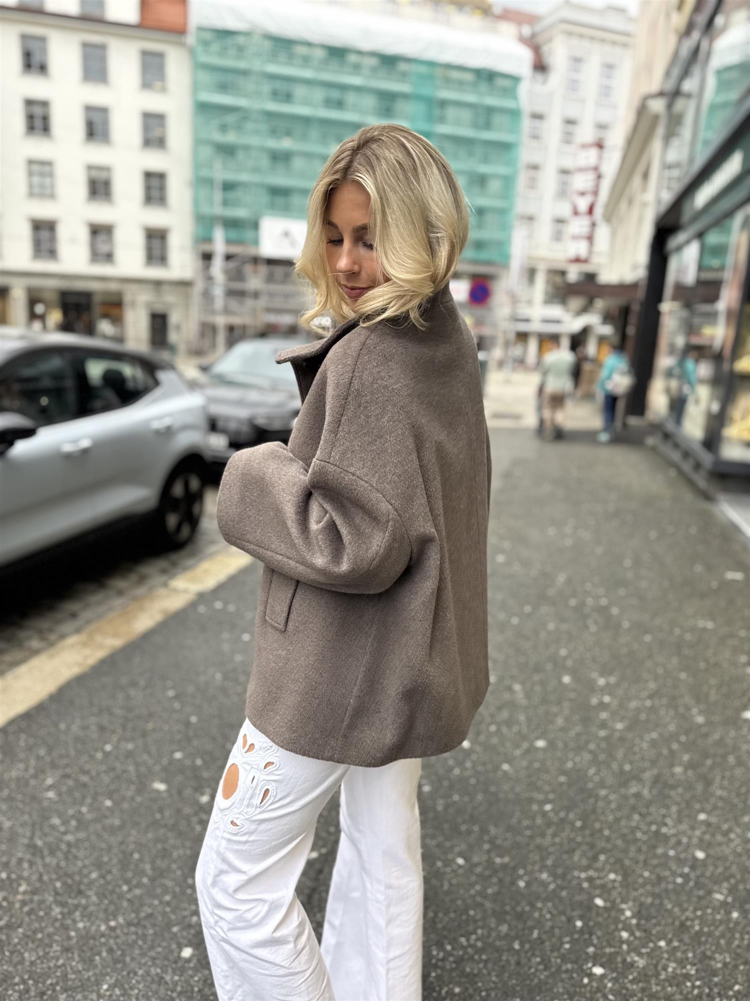 Short Coat Oversized