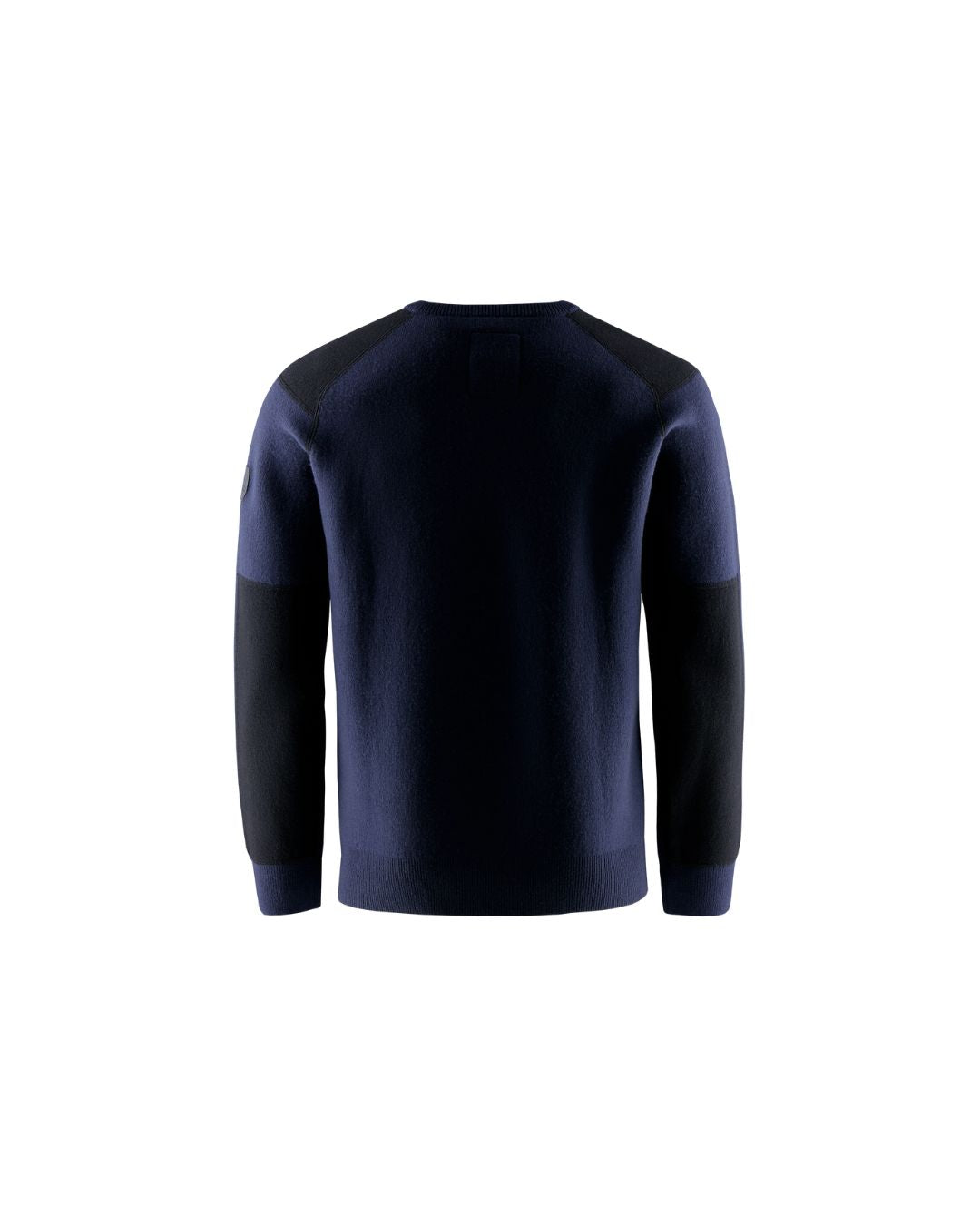 Spine Knitted Crewneck - Dark Navy
