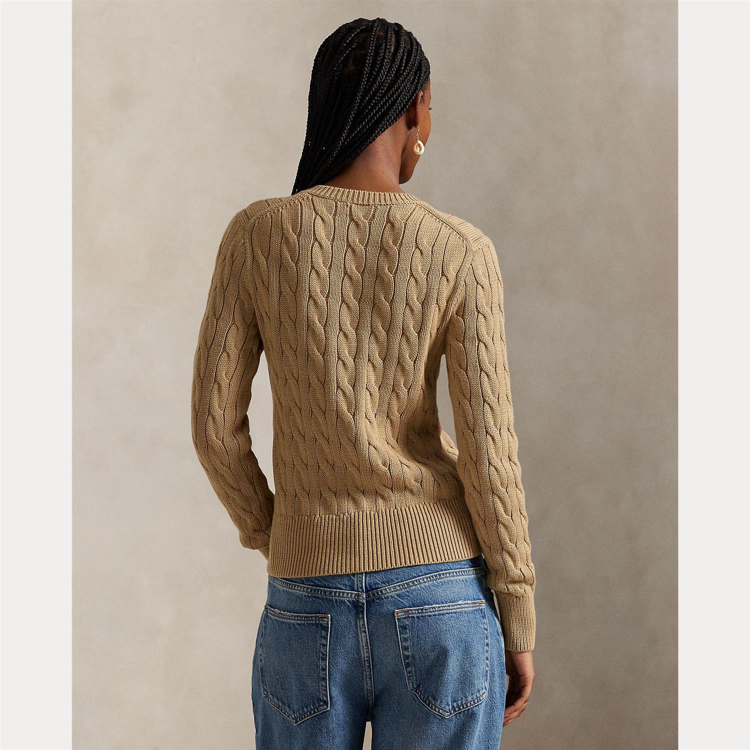 Long Sleeve Cardigan Khaki