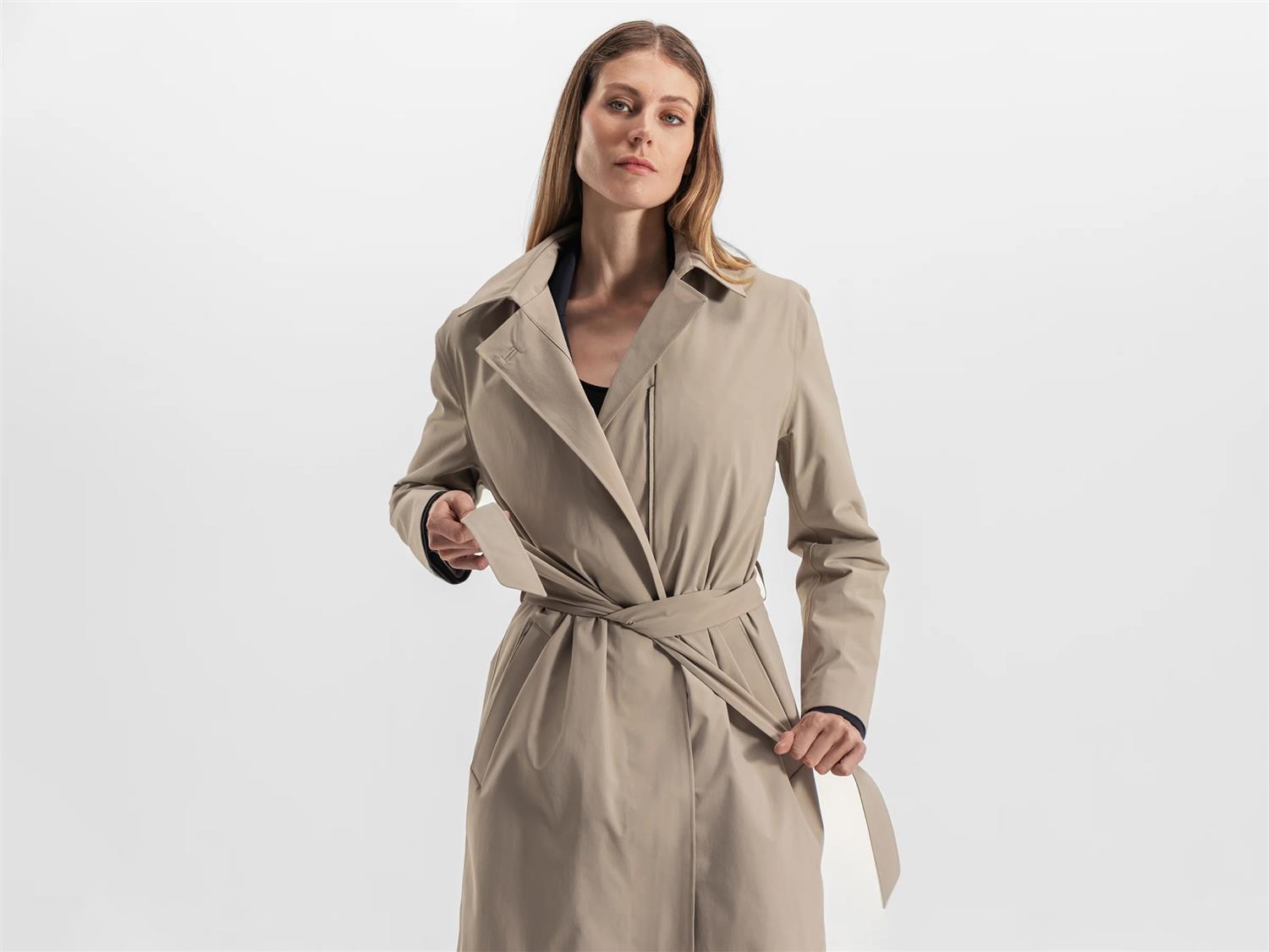 Skylar Trench Coat Desert
