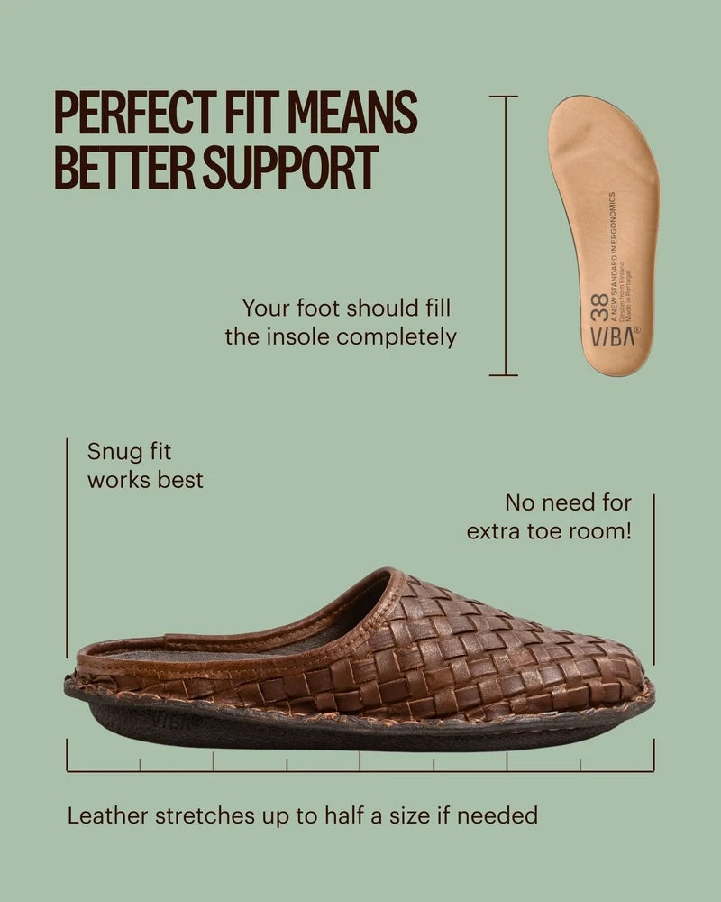 Roma Woven Leather Cocoa brown