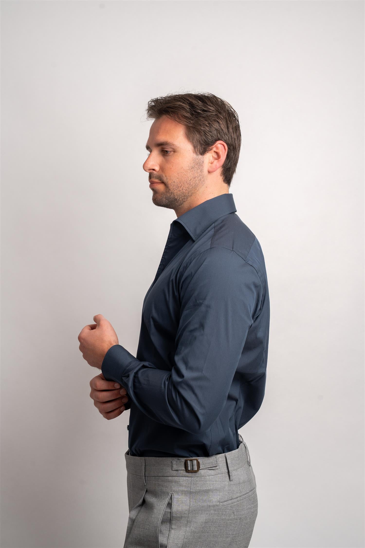 Spread Collar - Navy