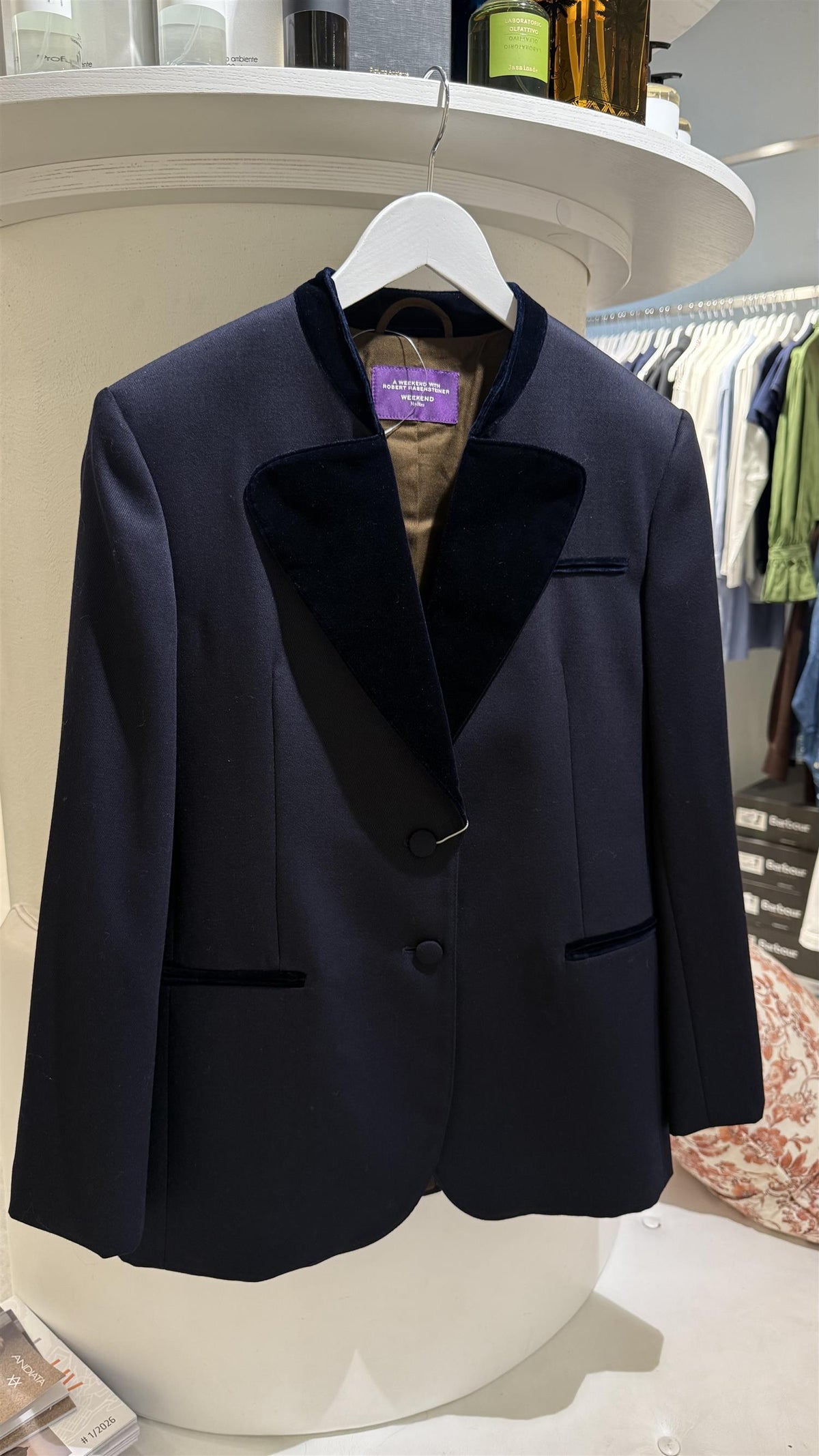 Wool Blazer - Ultramarine