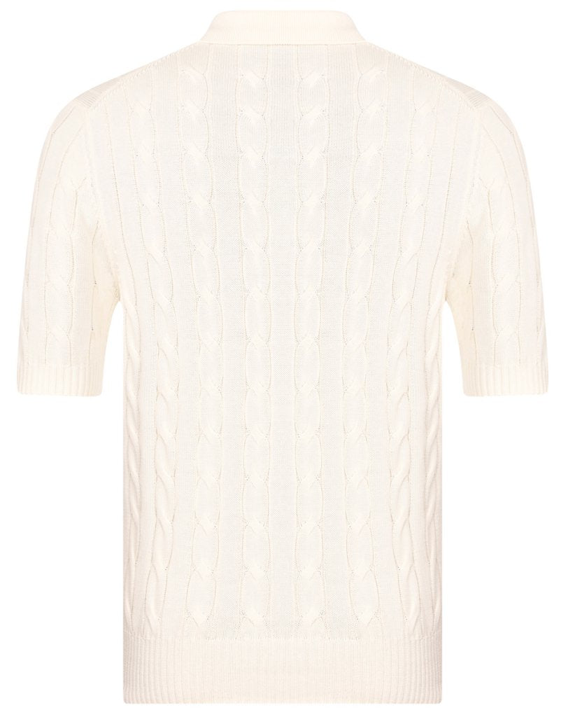 Pique Cable - White