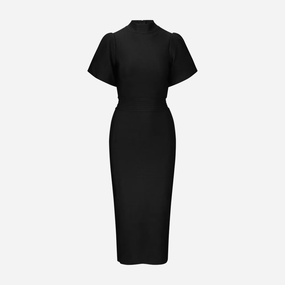 Ella Midi Dress Black