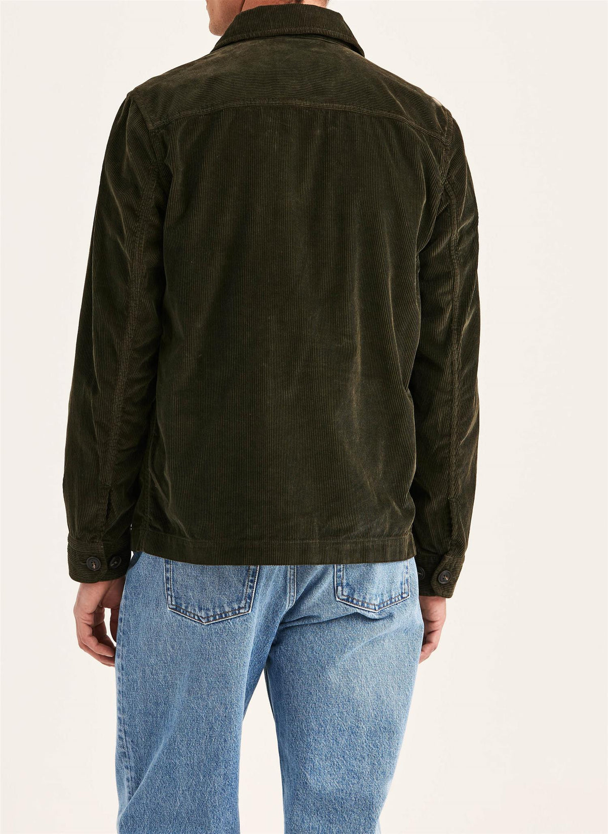 Fenix Cord Shirt Jacket - Olive