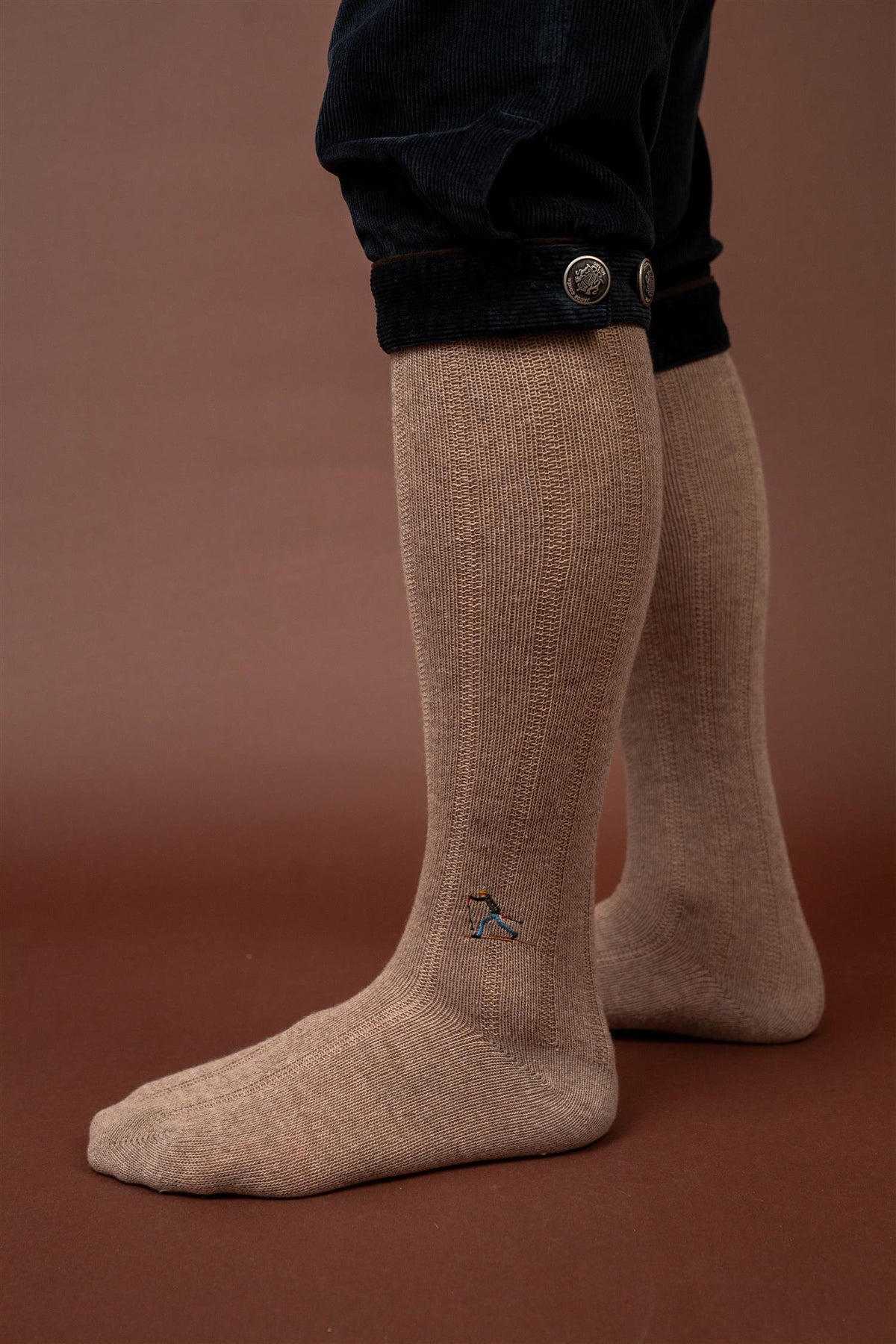 Knickers Socks - Dark Beige