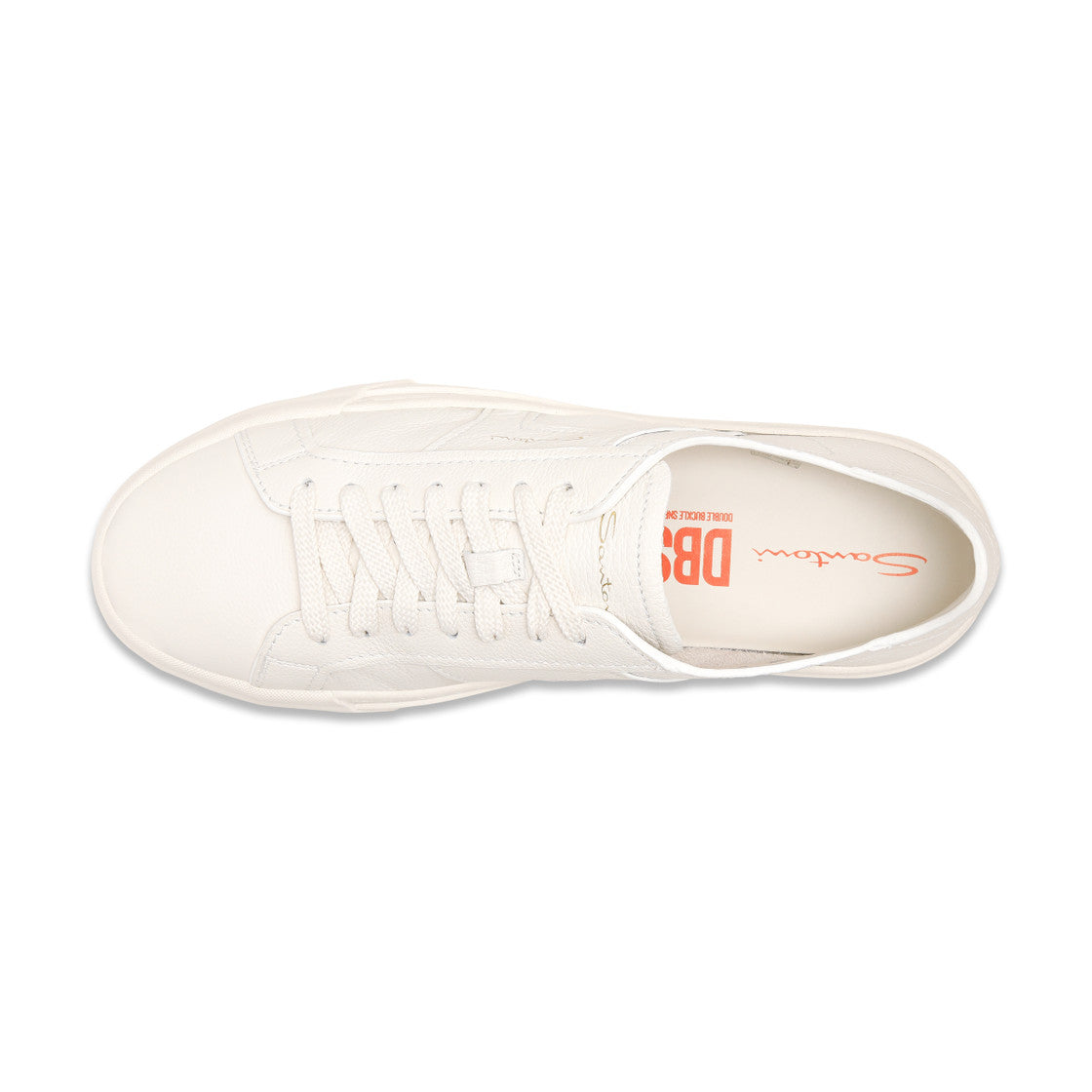 Double Buckle Sneaker - White