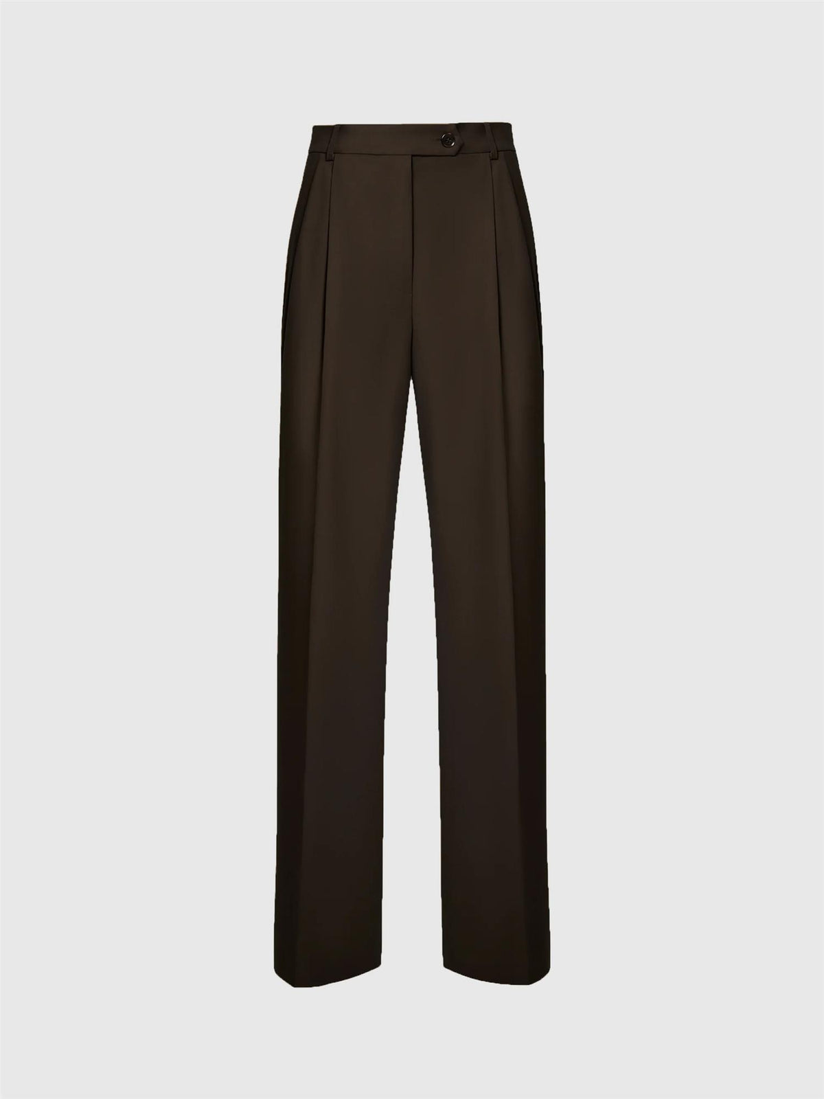 Gytta Wool Trousers – Espresso