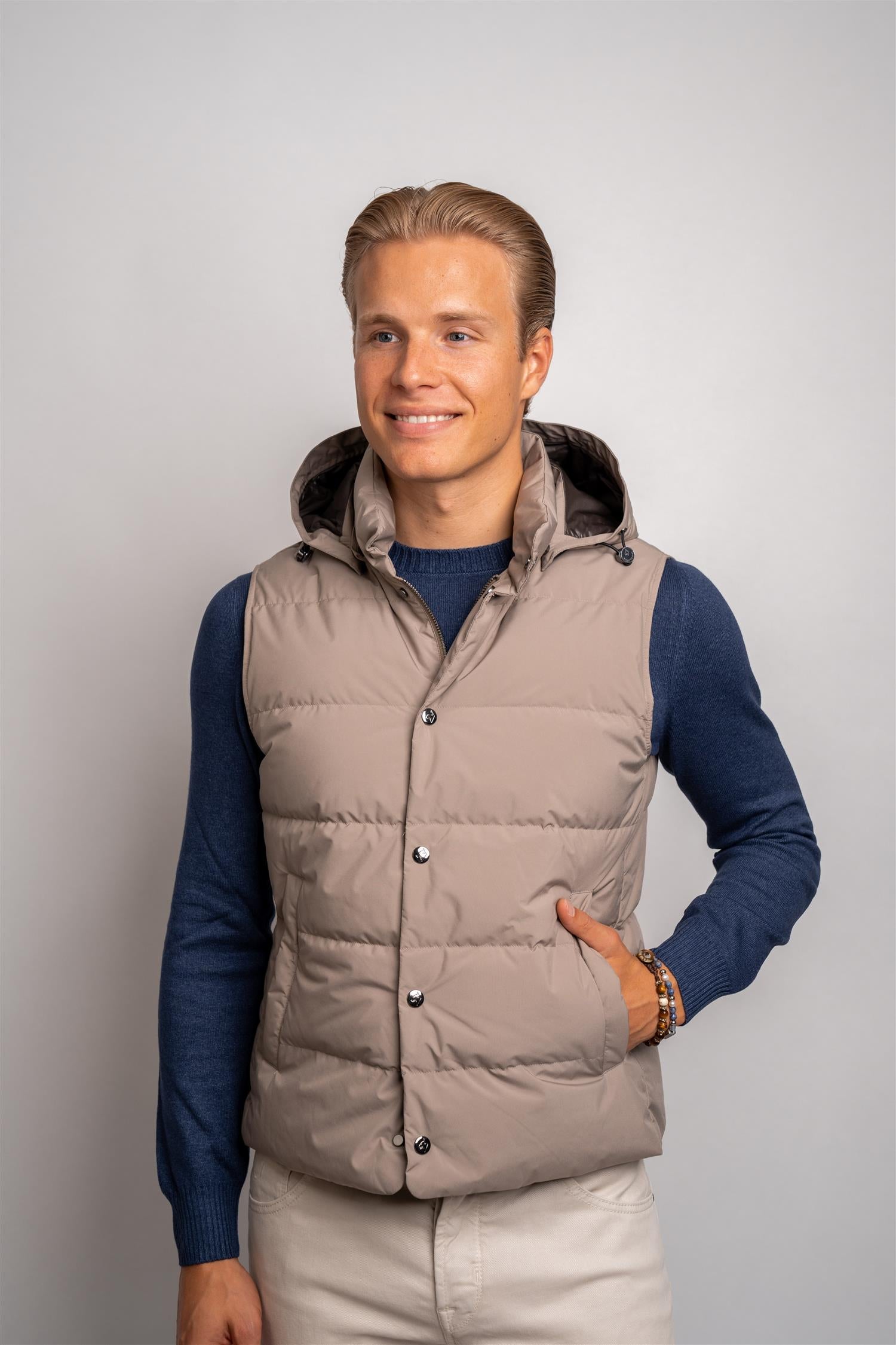 Man Down Vest - Brown