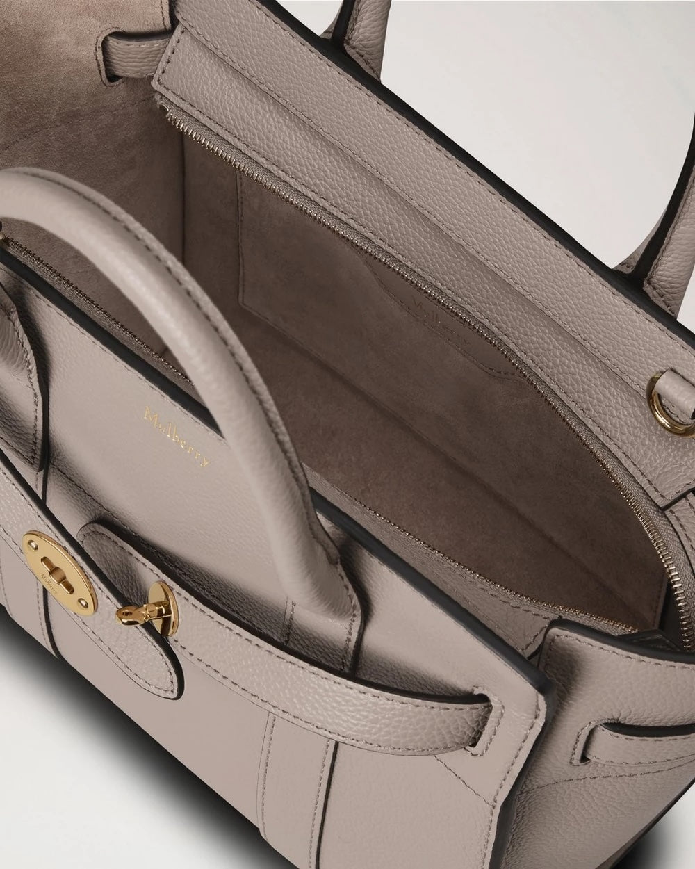 Mini Zipped Bayswater Cashmere Taupe SCG