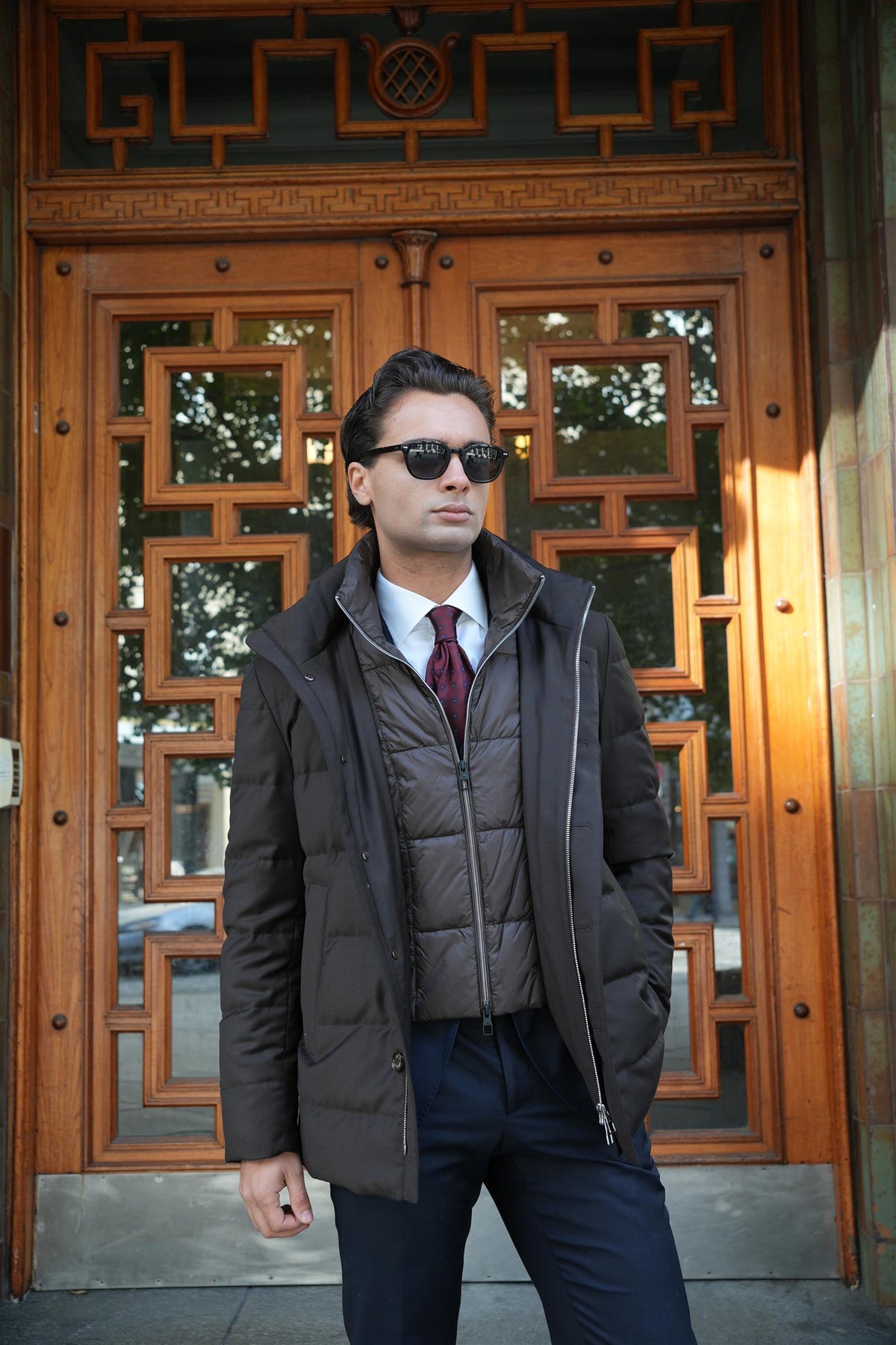 Man Down Jacket - Brown