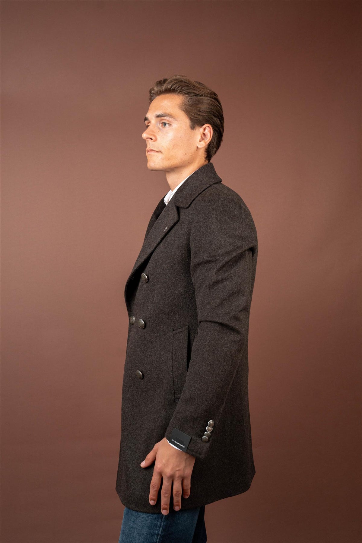 Stephan Coat - Dark Brown