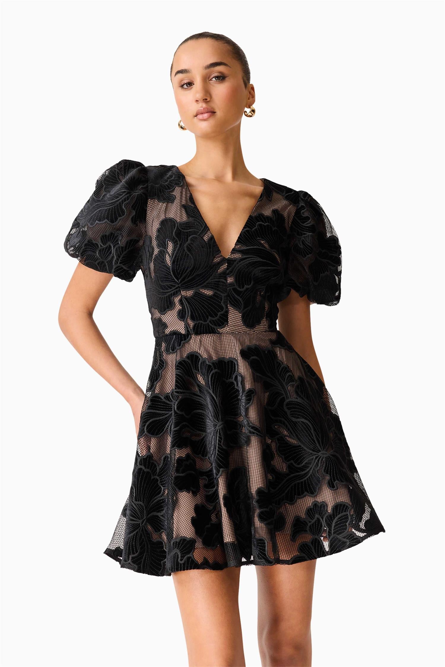 Zara Party Dress Black