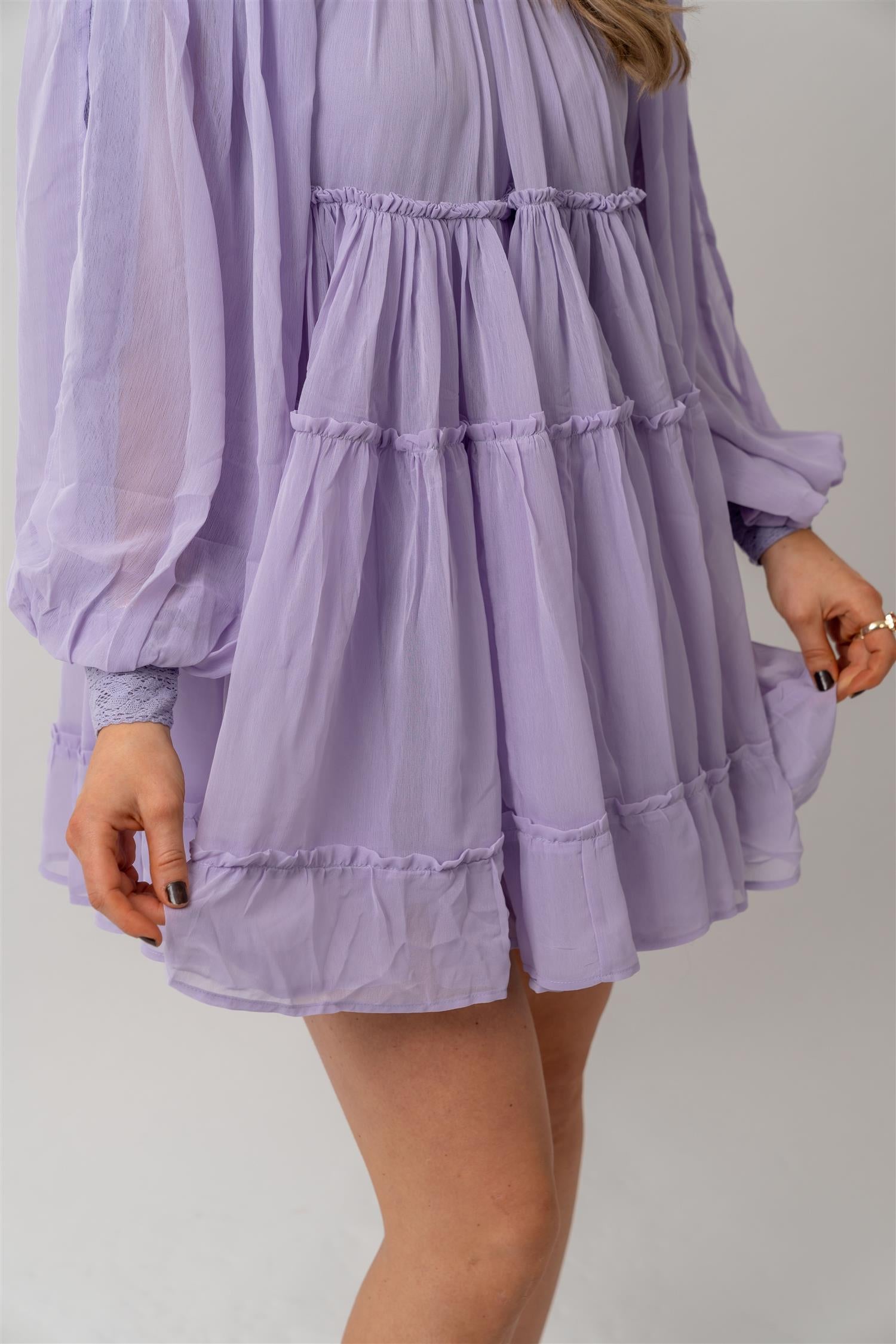 Chiffon Shift Dress