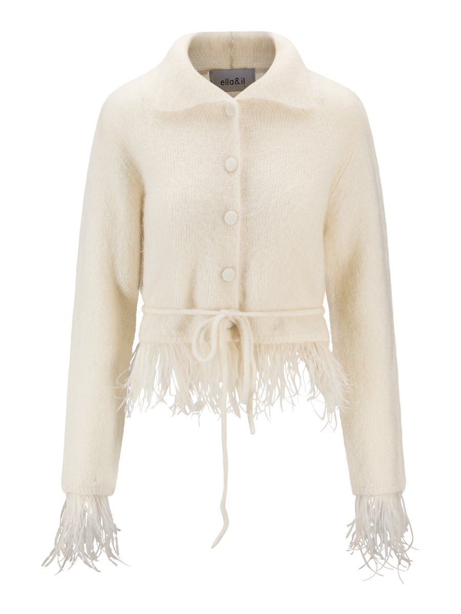 Chay Chunky Jacket Bright White