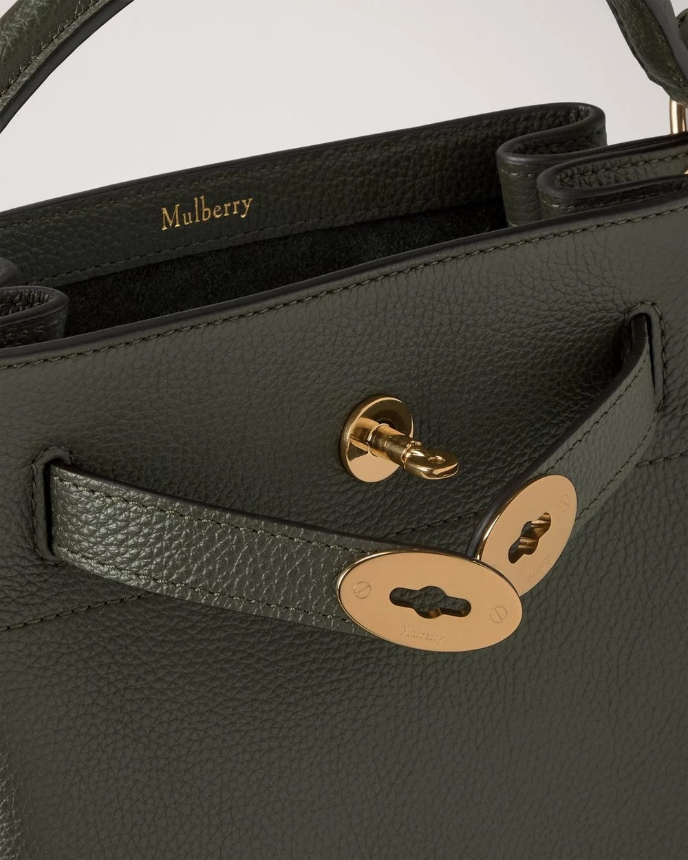 Islington Bucket Small Classic Grain Juniper Green