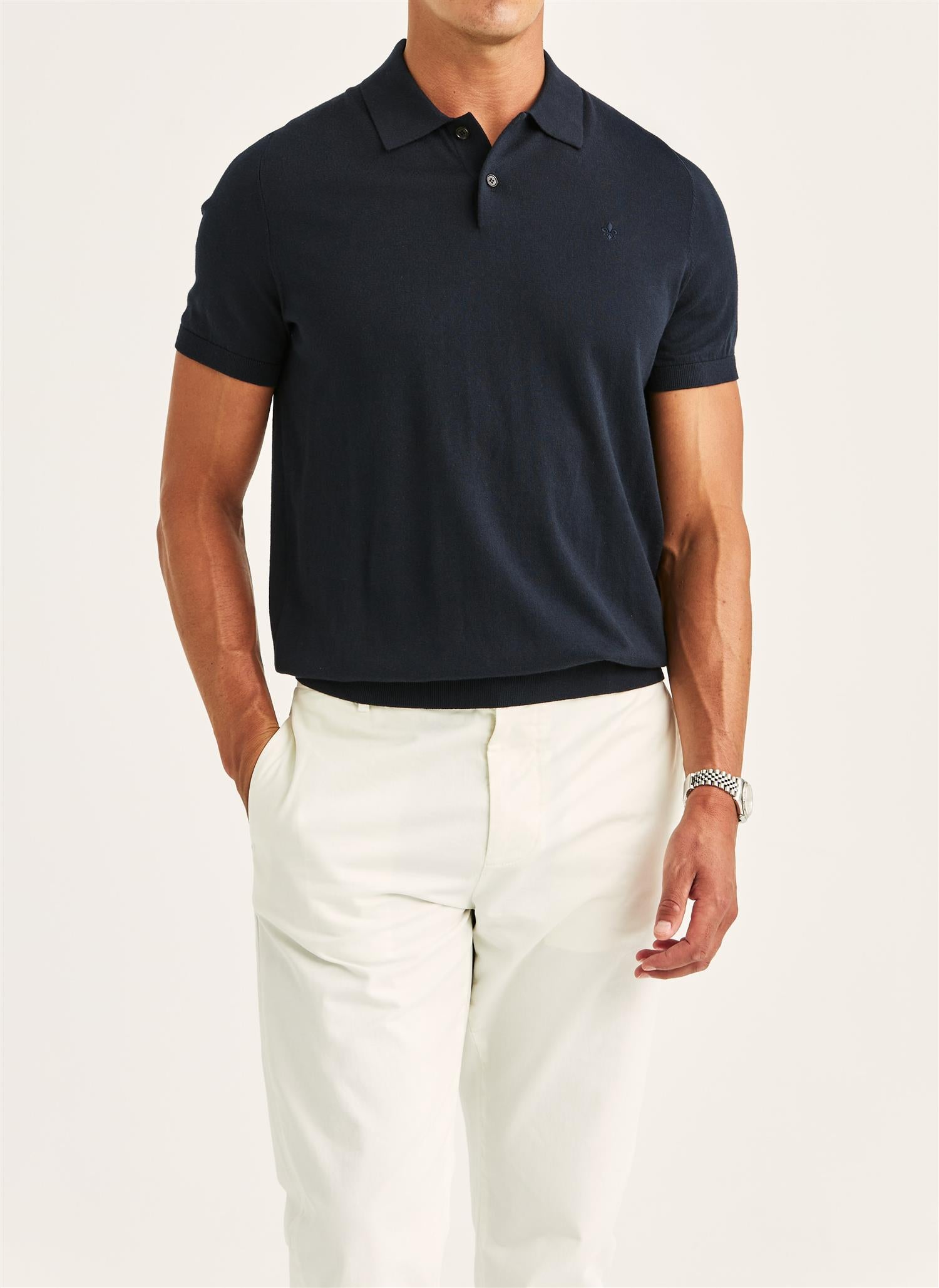 Riley SS Polo - Old Blue