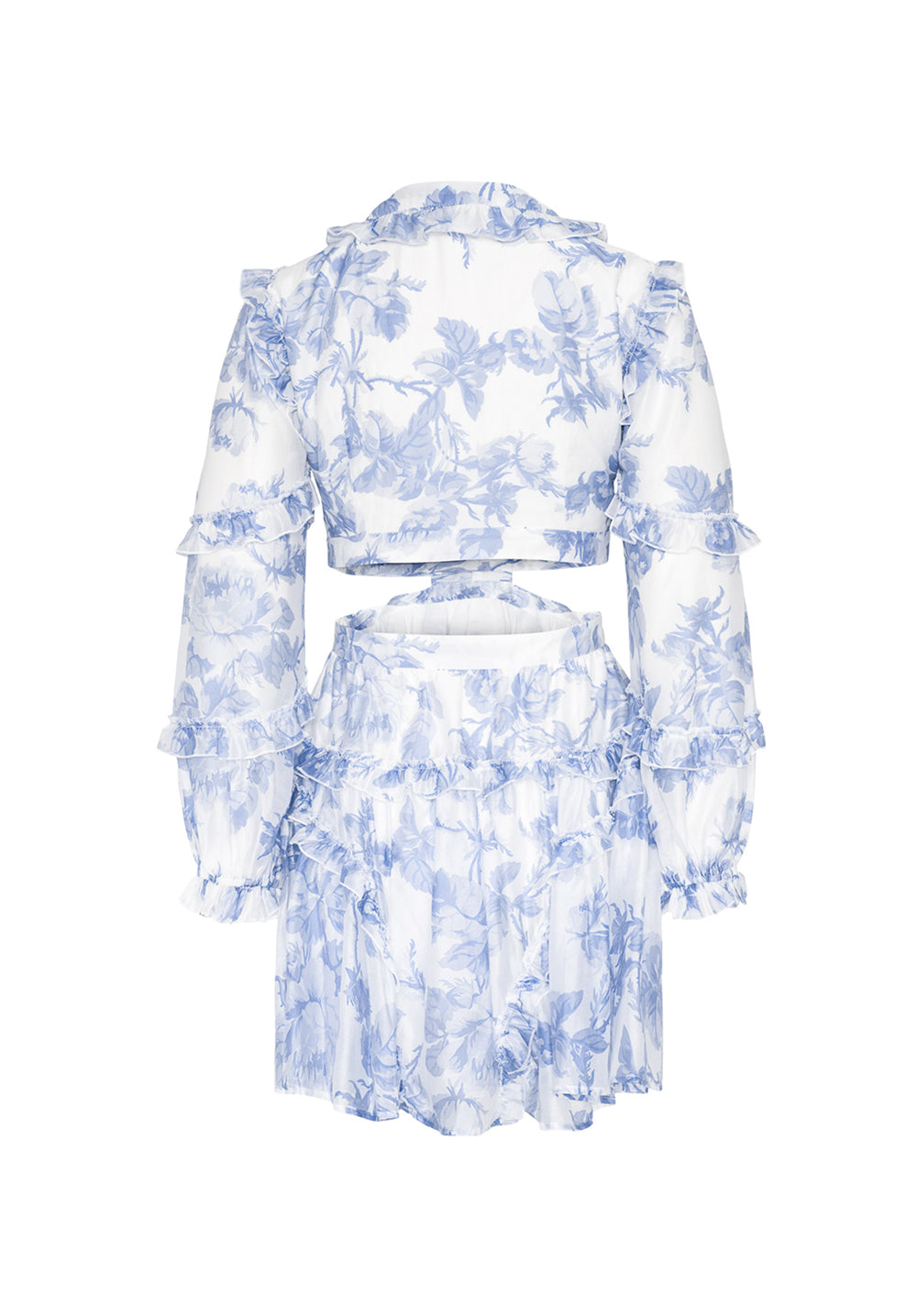 Kelly Mini Dress Bluebell Bliss