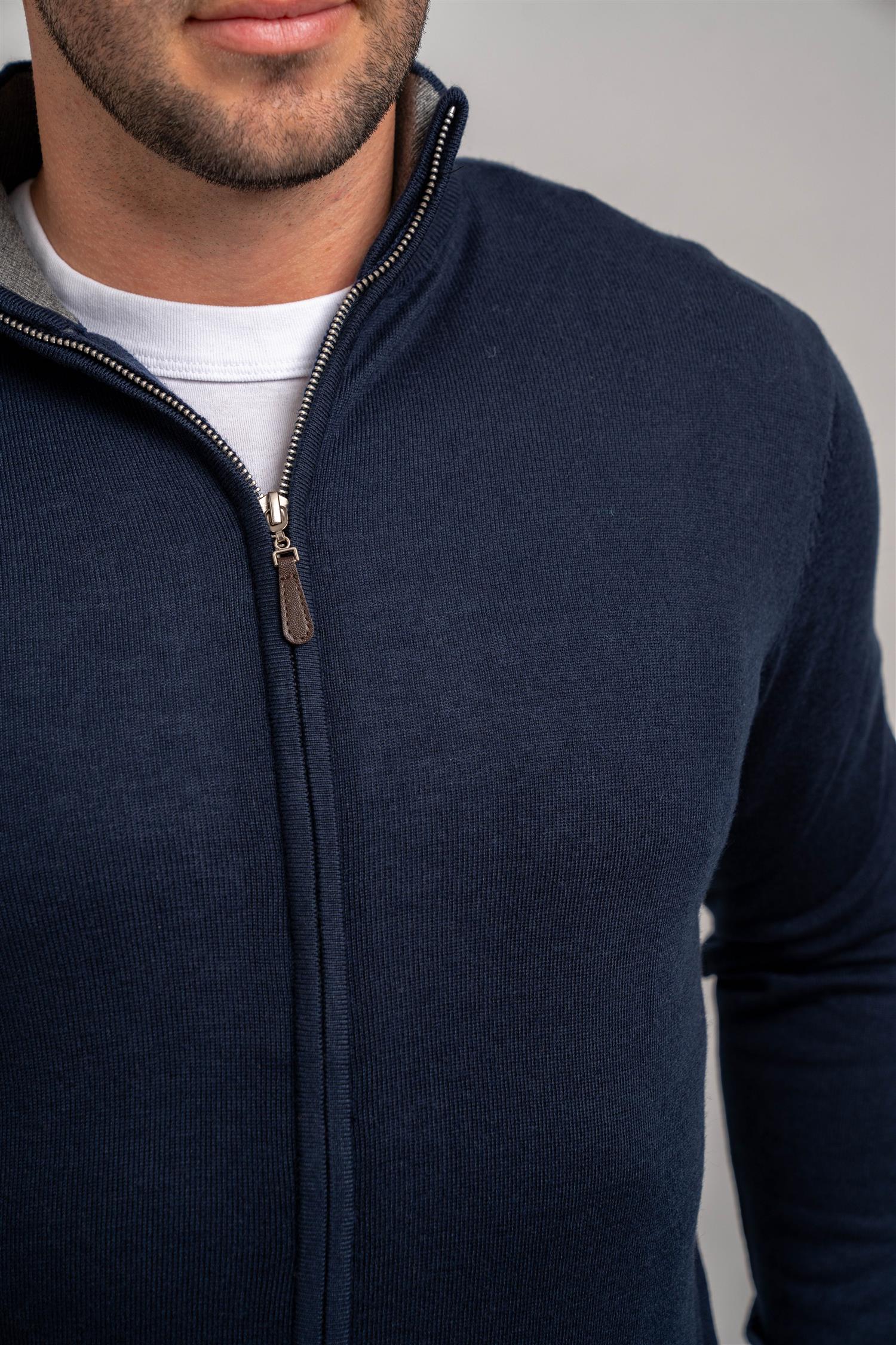 Full Zip - Navy