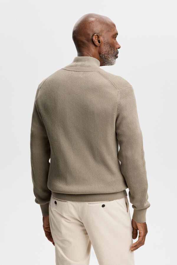Alexis Full Zip Cardigan - Green