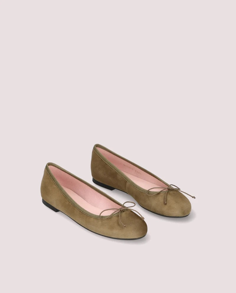 Nicole Green Suede Ballet