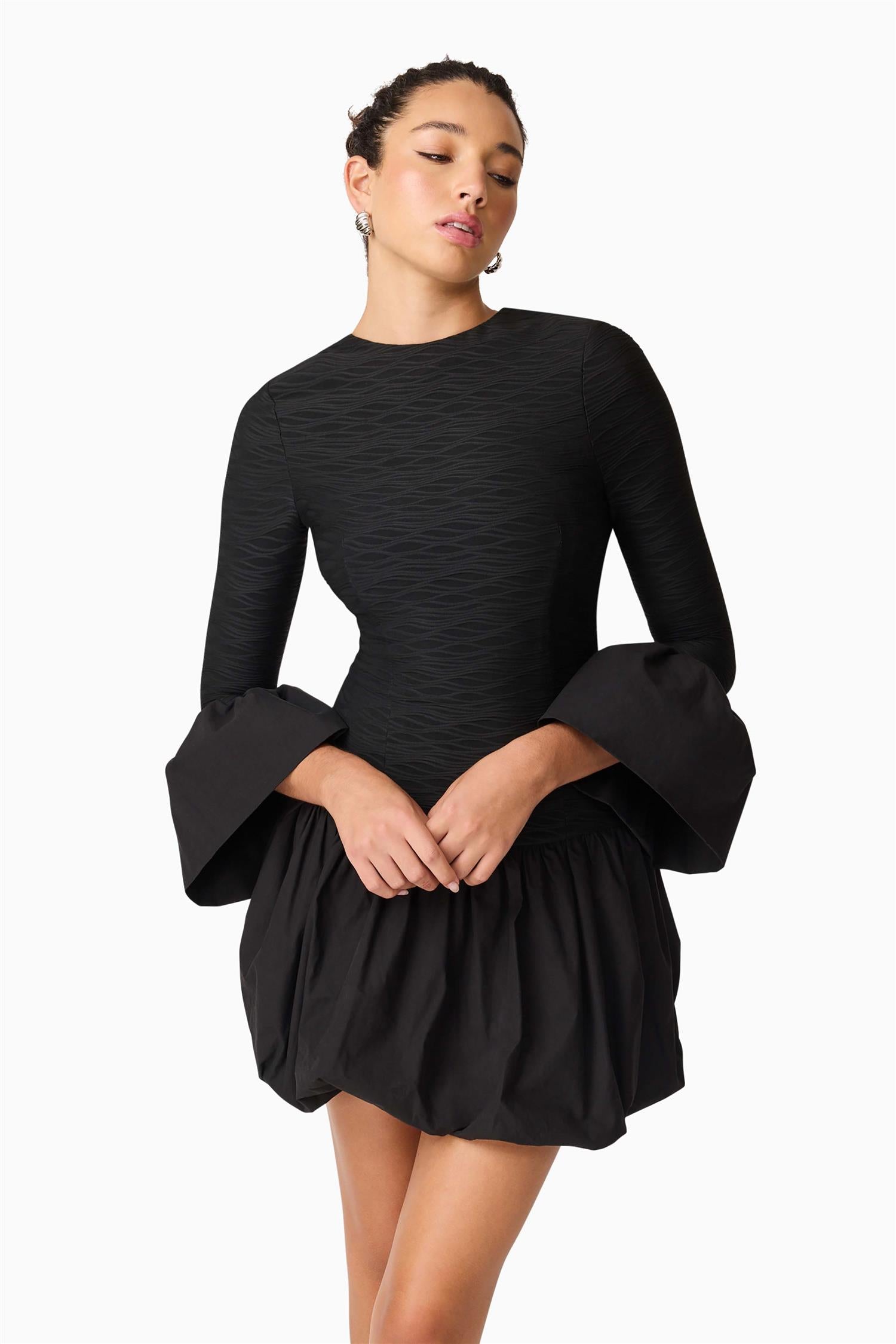 Theodora Long Sleeve Mini Dress