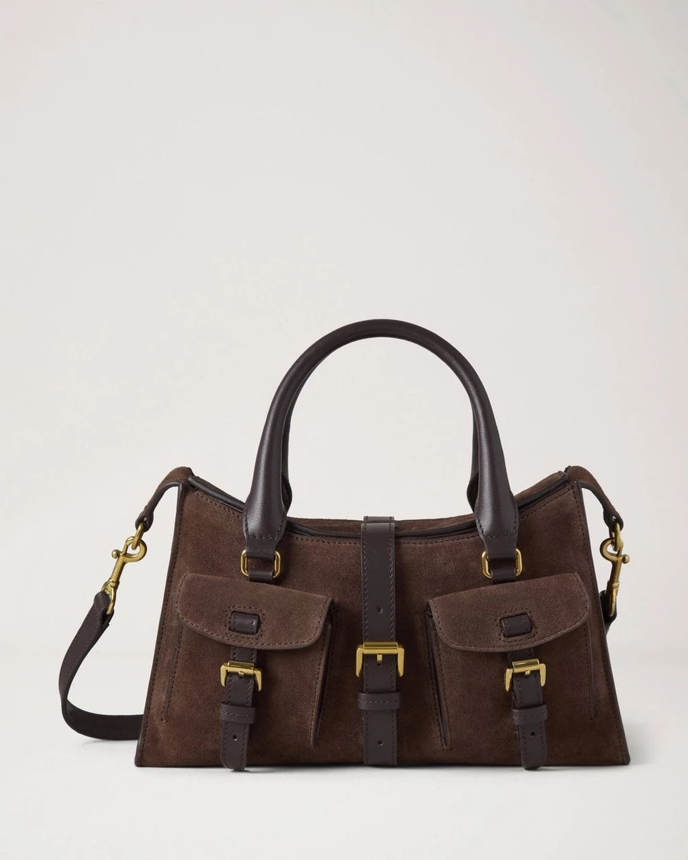 Small Roxanne Suede Chocolate
