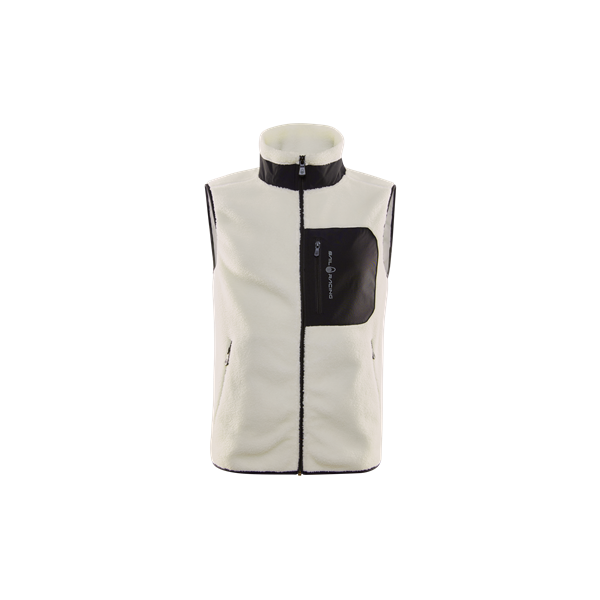 Bowman Pile Vest - Ivory