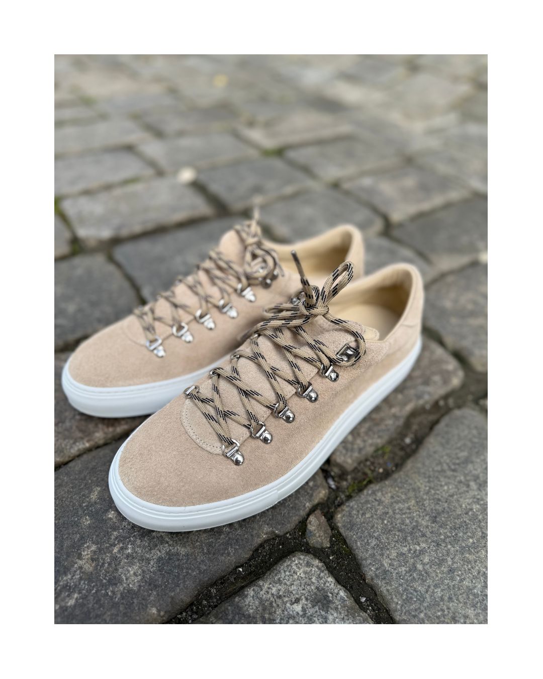 Marostica Low - Sesame Suede